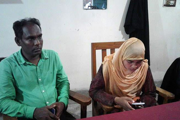 মালদ্বীপের মডেল রাউধার বাবা রাজশাহীতে বিয়ে করলেন