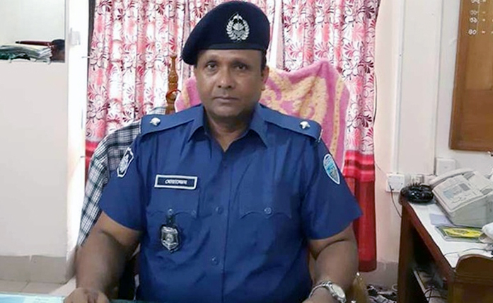 ওসি মোয়াজ্জেমের বিরুদ্ধে গ্রেফতারি পরোয়ানা
